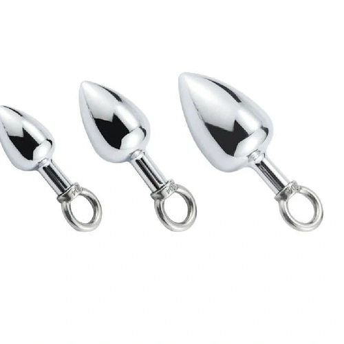 Anal Hooks Anal Stainless Cock Set Ring 4663 Hook with Steel DiscreetChoice 0918